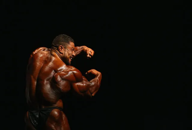 Roelly Winklaar of the Netherlands poses during the Arnold Classic Australia at The Melbourne Convention and Exhibition Centre on March 14, 2015 in Melbourne, Australia. (Photo by Robert Cianflone/Getty Images)