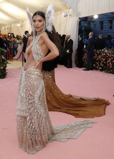 Emily Ratajkowski attends the 2019 Met Gala celebrating “Camp: Notes on Fashion” at the Metropolitan Museum of Art on May 06, 2019 in New York City. (Photo by Mario Anzuoni/Reuters)
