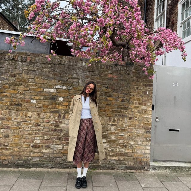 American singer-songwriter Olivia Rodrigo in the second decade of April 2025 looks cute and chic while out for a walk. (Photo by oliviarodrigo/Instagram)