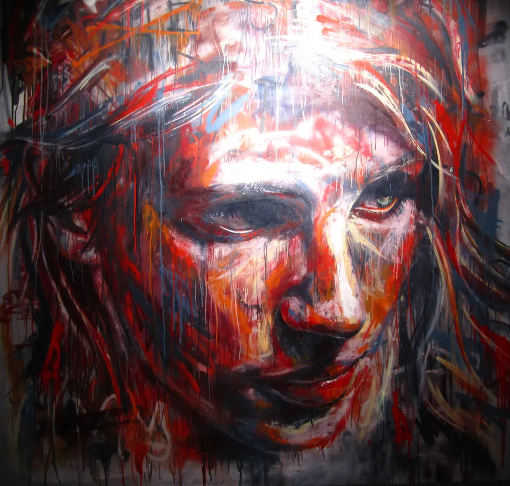 Spray Painting Art by David Walker