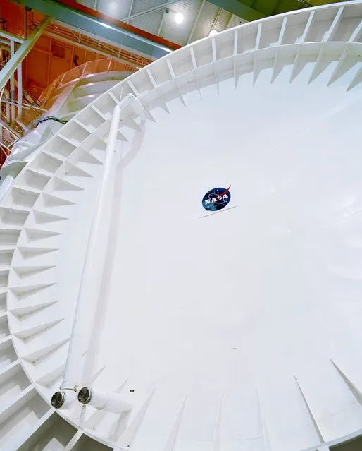 Door – 120ft Vacuum Chamber A, NASA Johnson Space Center, Texas in 1996. (Photo by Roland Miller)