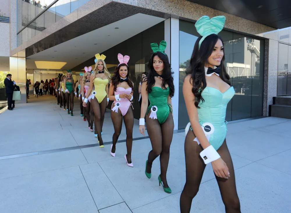 Bunnies on Parade to Celebrate 60 Years of Playboy