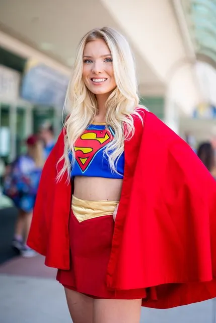 A cosplayer attends 2022 Comic-Con International: San Diego on July 21, 2022 in San Diego, California. (Photo by Emma McIntyre/Getty Images)