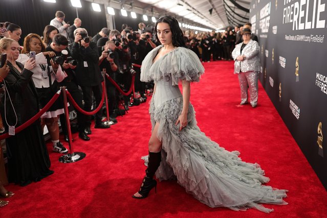 Charli XCX attends the 67th Annual GRAMMY Awards on February 02, 2025 in Los Angeles, California. (Photo by Neilson Barnard/Getty Images for The Recording Academy)