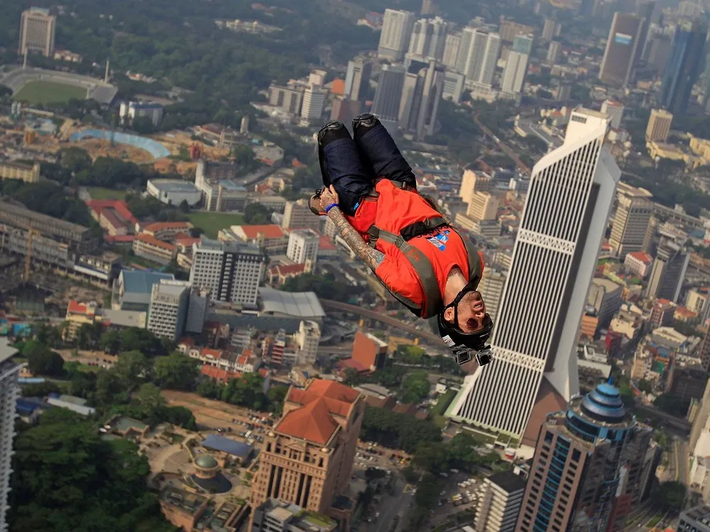 KL Tower International Jump in Kuala Lumpur