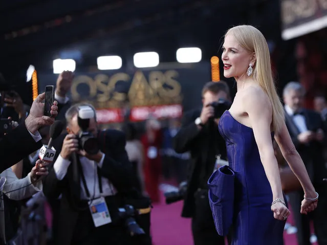 Nicole Kidman arrives at the 90th Academy Awards in Hollywood, California on March 4, 2018. (Photo by Mario Anzuoni/Reuters)