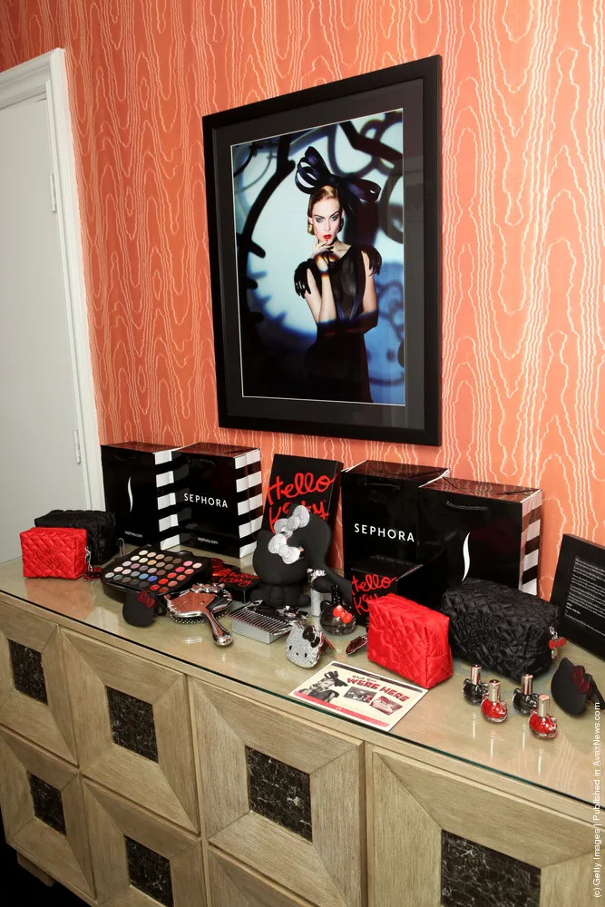 Sephora Presents The First Ever Hello Kitty Beauty Hotel Suite At Maison 140 In Beverly Hills