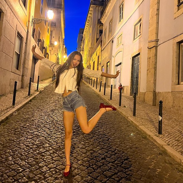 American singer-songwriter Olivia Rodrigo makes a pitstop in Lisbon as the last part of her European tour in the last decade of June 2024. (Photo by oliviarodrigo/Instagram)