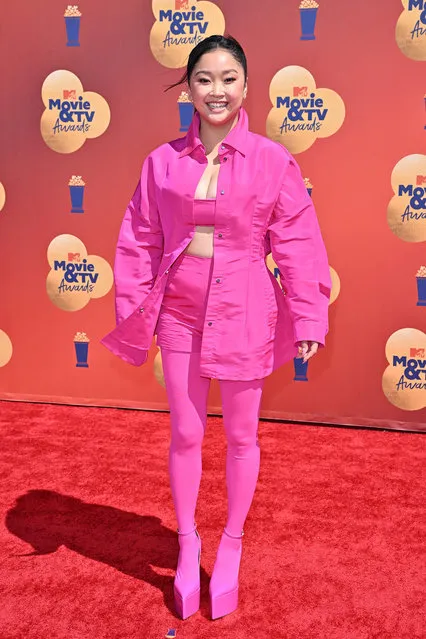 American actress Lana Condor attends the 2022 MTV Movie & TV Awards at Barker Hangar on June 05, 2022 in Santa Monica, California. (Photo by Axelle/Bauer-Griffin/FilmMagic)