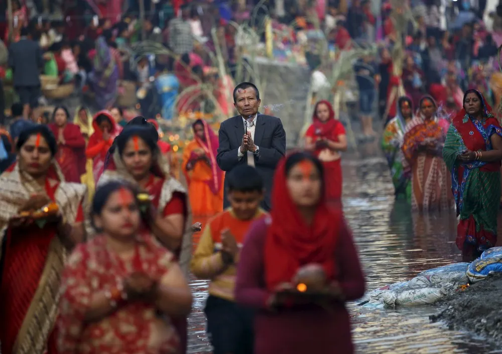 Chhat Festival in Kathmandu