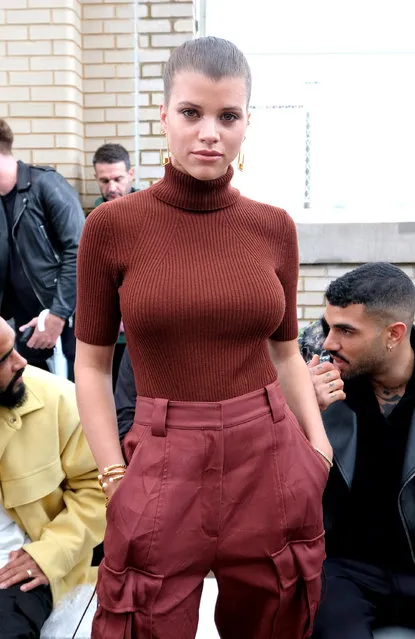 Model Sophia Richie attends the 3.1 Phillip Lim front row during New York Fashion Week at New Design High School on September 10, 2018 in New York City. (Photo by Dimitrios Kambouris/Getty Images)