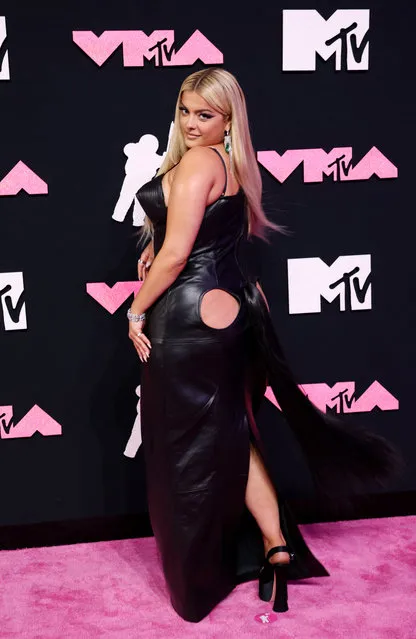 American singer and songwriter Bebe Rexha attends the 2023 MTV Video Music Awards at the Prudential Center in Newark, New Jersey, U.S., September 12, 2023. (Photo by Andrew Kelly/Reuters)