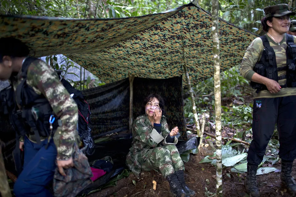 Secret Rebels Camp in Colombia's Jungle