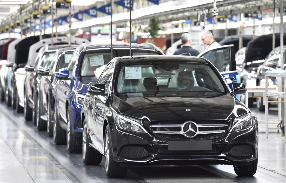 A Look Inside the Mercedes-Benz Plant in Germany
