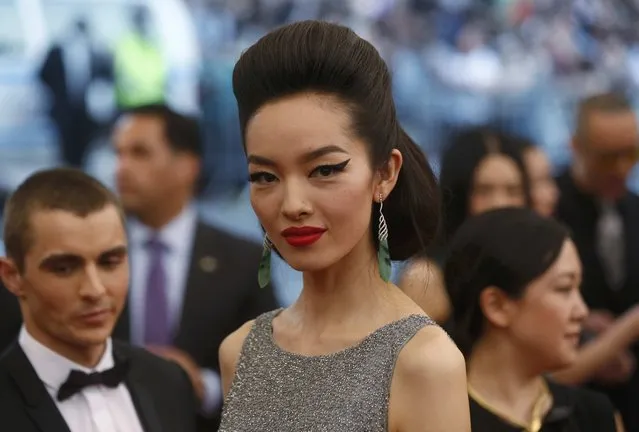 Chinese actress Fei Fei Sun arrives to the Metropolitan Museum of Art Costume Institute Gala 2015 celebrating the opening of “China: Through the Looking Glass” in Manhattan, New York May 4, 2015. (Photo by Lucas Jackson/Reuters)