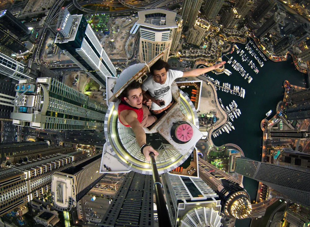 Selfie After Climbing 1,350ft Dubai Tower (Updated)