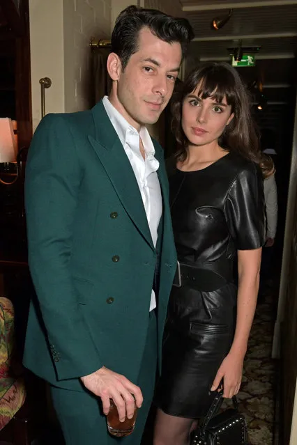 Mark Ronson and Genevieve Gaunt pose the Netflix BAFTA after party at Chiltern Firehouse on February 2, 2020 in London, England. (Photo by David M. Benett/Dave Benett/Getty Images for Netflix)