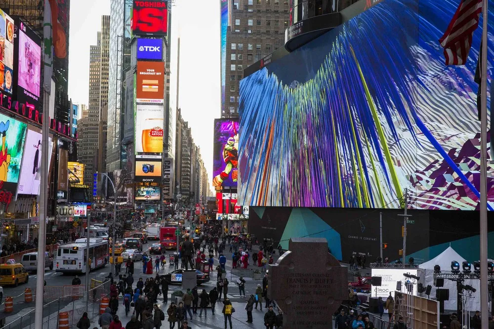 Google Rents World's Biggest Digital Billboard in Times Square