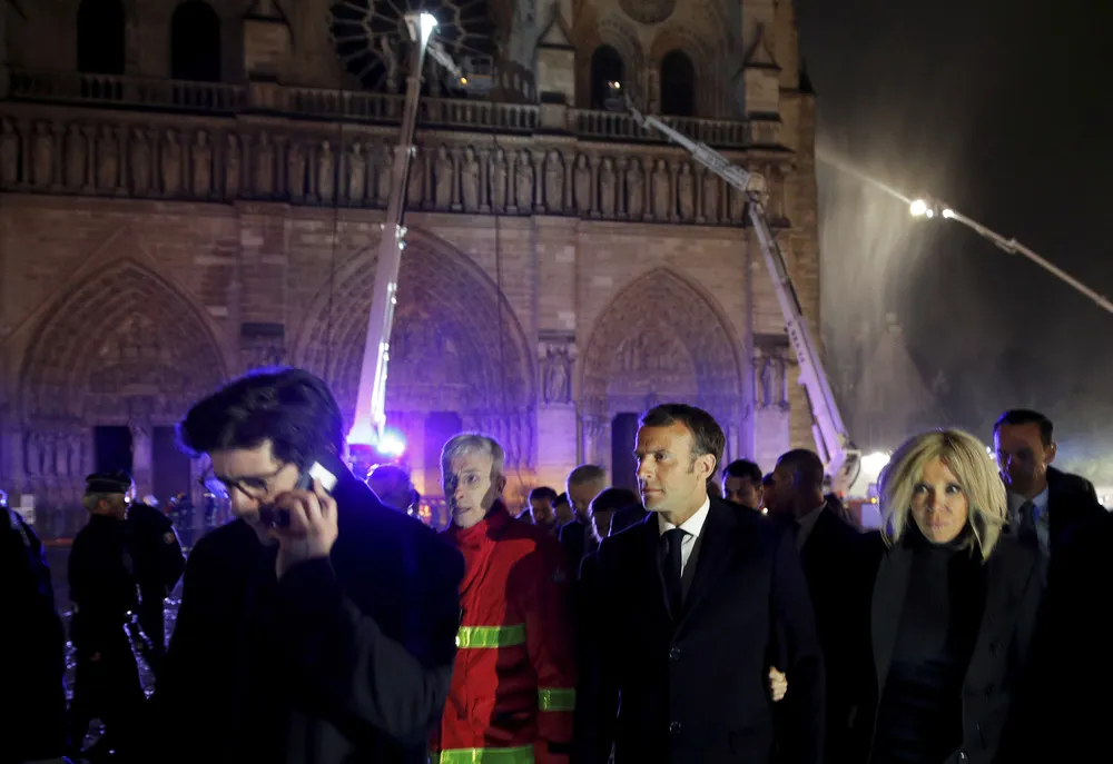 Notre-Dame Cathedral Burns