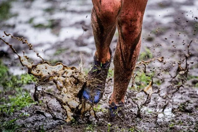 Illustration picture shows a muddy race during the women's race at the Roeselare crosscup athletics event, the third stage of the sixth of the CrossCup competition, Sunday 28 November 2021 in Roeselare, Belgium. (Photo by Rex Features/Shutterstock)