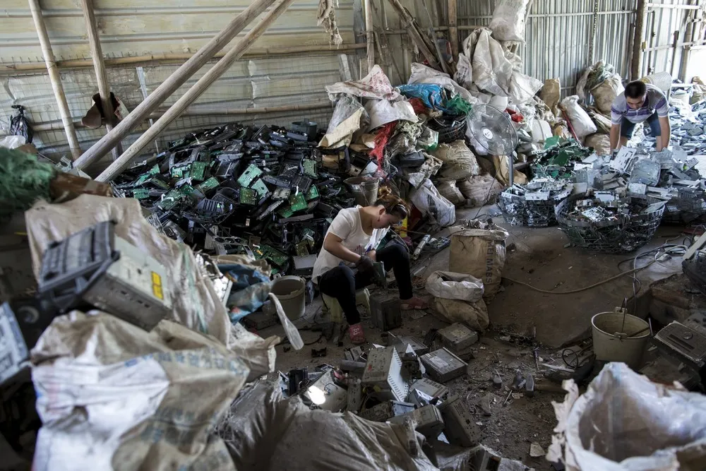 World's Largest Electronic Waste Dump