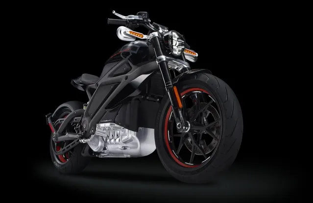 Harley-Davidson introduces an electric motorcycle,  LiveWire edition, making it the first major motorcycle manufacturer in the world to offer a full size bike, not a scooter, like this. (Photo by Harley-Davidson Motor Company)