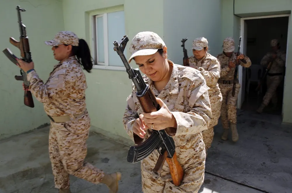Kurdish Peshmerga Female Fighters