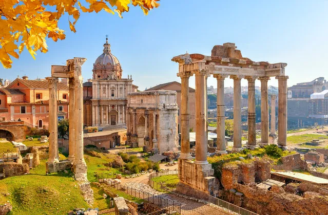 Forum. Roman ruins in Rome, Italy. (Photo by S. Borisov/Getty Images/iStockphoto)