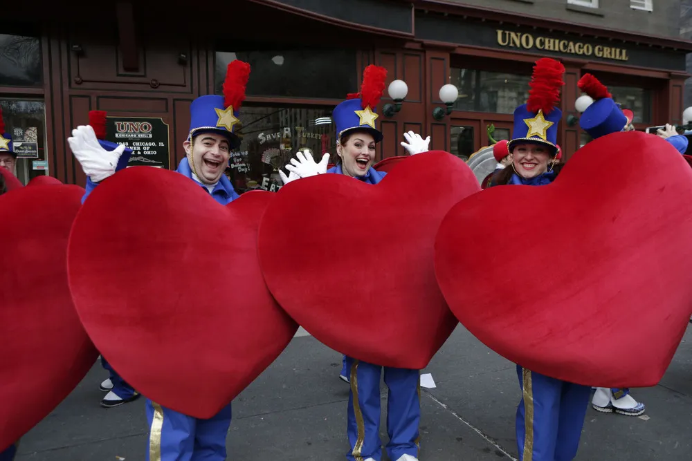 90th Macy's Thanksgiving Day Parade Floats through NYC