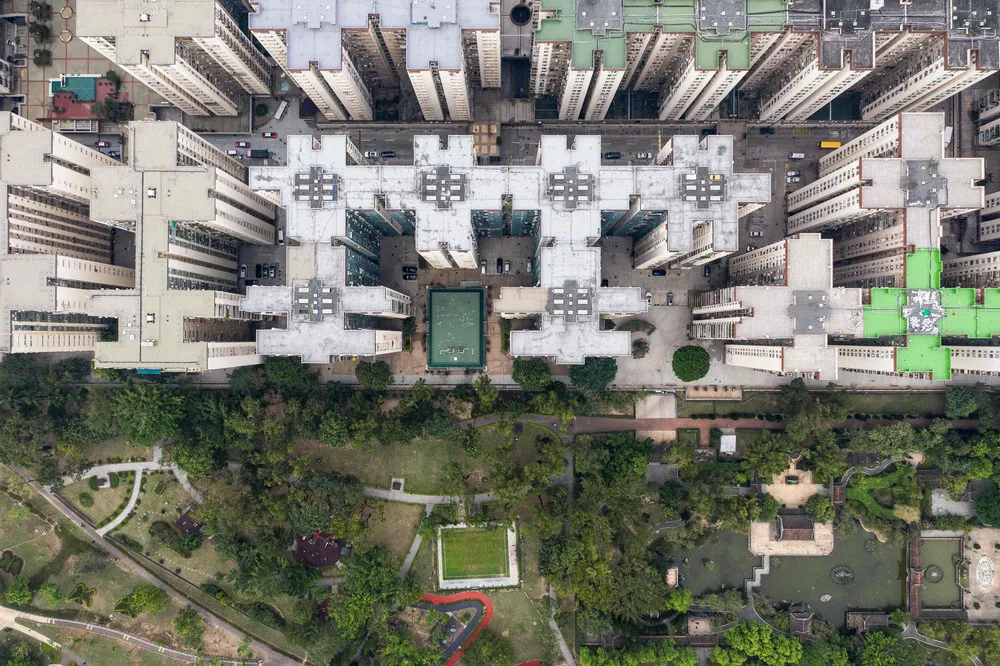 Aerial Views across Hong Kong