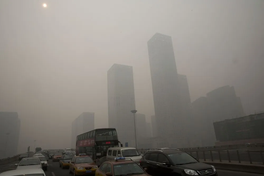 Chinese Pollution Affecting Japan and South Korea