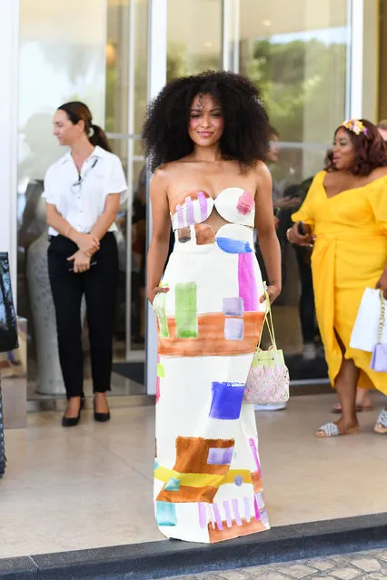 American actress, singer, dancer and model Kat Graham is seen during the 75th annual Cannes film festival at  on May 19, 2022 in Cannes, France. (Photo by Jacopo Raule/GC Images)