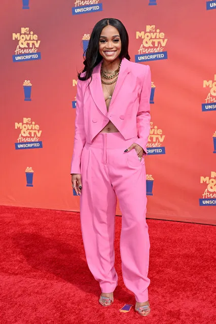 American media personality and attorney Rachel Lindsay attends the 2022 MTV Movie & TV Awards: UNSCRIPTED at Barker Hangar on June 02, 2022 in Santa Monica, California. (Photo by Axelle/Bauer-Griffin/FilmMagic)