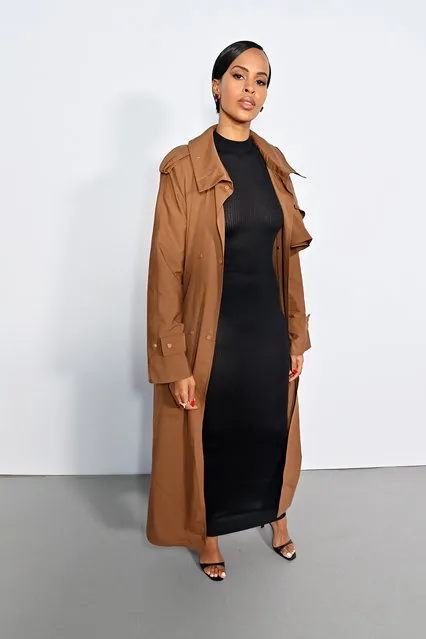 Idris Elba's wife, actress Sabrina Elba attends the Nina Ricci Womenswear Fall Winter 2023-2024 show as part of Paris Fashion Week on March 3, 2023 in Paris, France. (Photo by Dave Benett/Getty Images)
