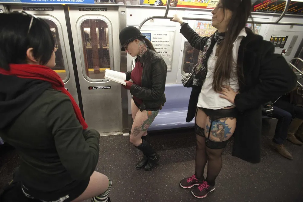 No Pants Subway Ride 2015, Part 2/2