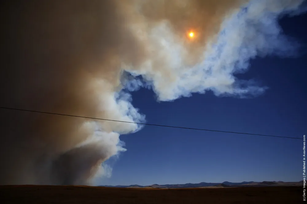 Massive Wildfire Prompts Evacuations In Arizona