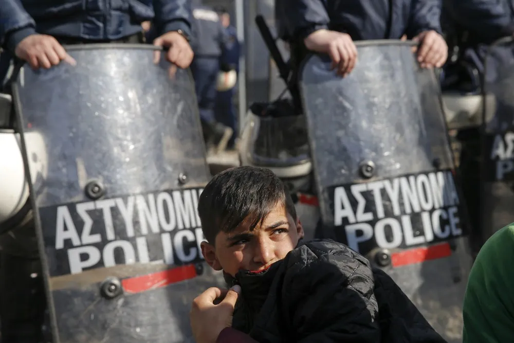 On the Greek-Macedonian Border