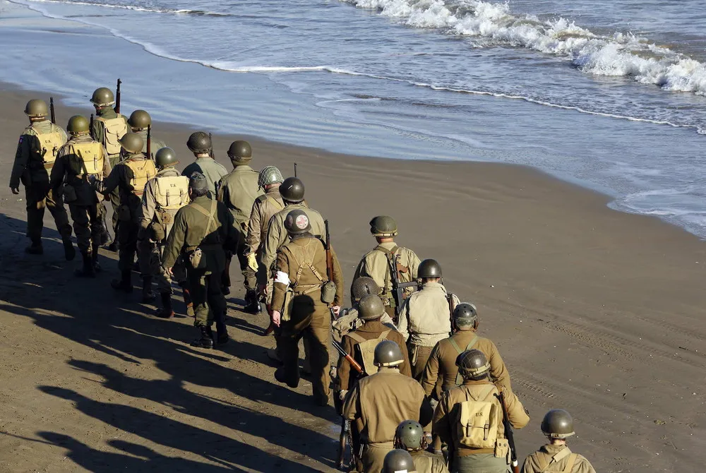 WWII Landings Re-enacted in Italy on 70th Anniversary