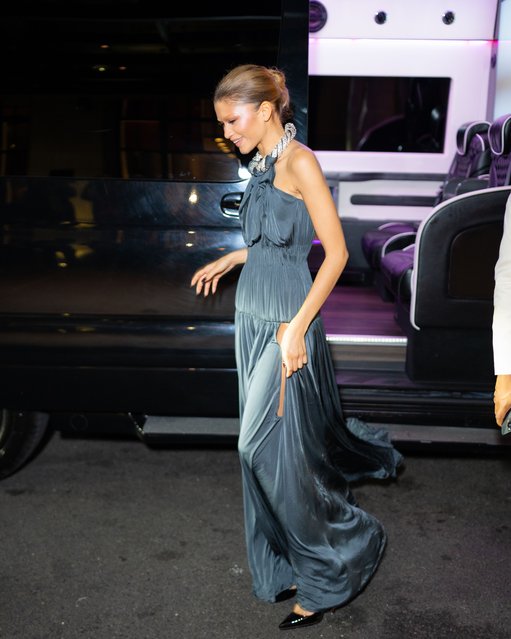 American actress and singer Zendaya spotted leaving an afterparty after attending the 2024 Met Gala on May 7, 2024 in New York. (Photo by STARTHESTAR/Splash News and Pictures)
