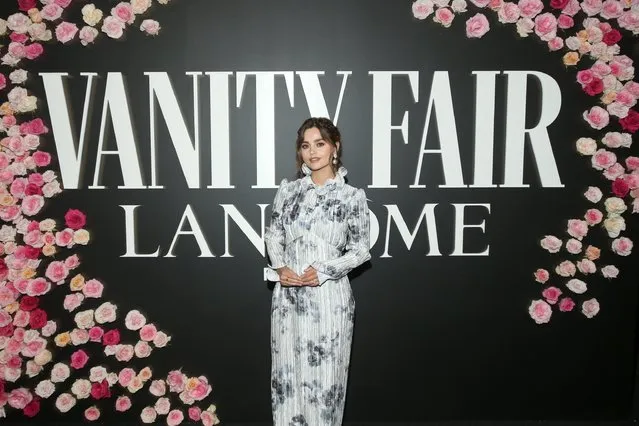 English actress Jenna Coleman attends Vanity Fair and Lancôme Celebrate The Future Of Hollywood, at Mother Wolf, on March 24, 2022 in Los Angeles, California. (Photo by Phillip Faraone/Getty Images for Vanity Fair)