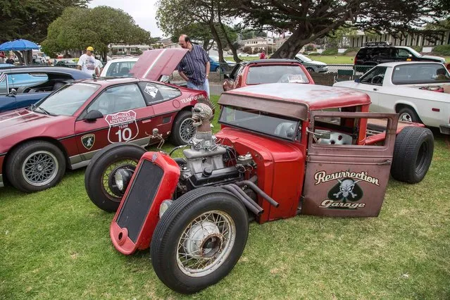 By Lemons standards this Resurrection Garage rat rod is almost too nice. (Photo by Robert Kerian/Yahoo Autos)