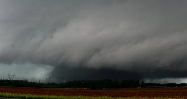 In this April 27, 2011 file photo, a large tornado sweeps through Limestone County, south of Athens, Ala. Storm science has greatly improved tornado warnings in recent years. But if that's led anyone into a sense of security, that feeling has taken a beating in recent weeks. Super Outbreak 2011, on April 25-28, killed more than 300 people in the South and Midwest. Less than a month later, a devastating tornado took more than 100 lives around Joplin, Mo. There have been more than 500 deaths and counting so far this year, a toll not seen in more than a half-century. (Photo by Gary Cosby Jr./AP Photo/The Decatur Daily)