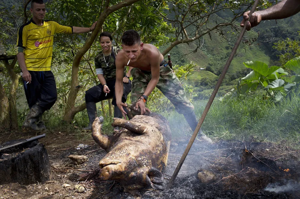 Secret Rebels Camp in Colombia's Jungle