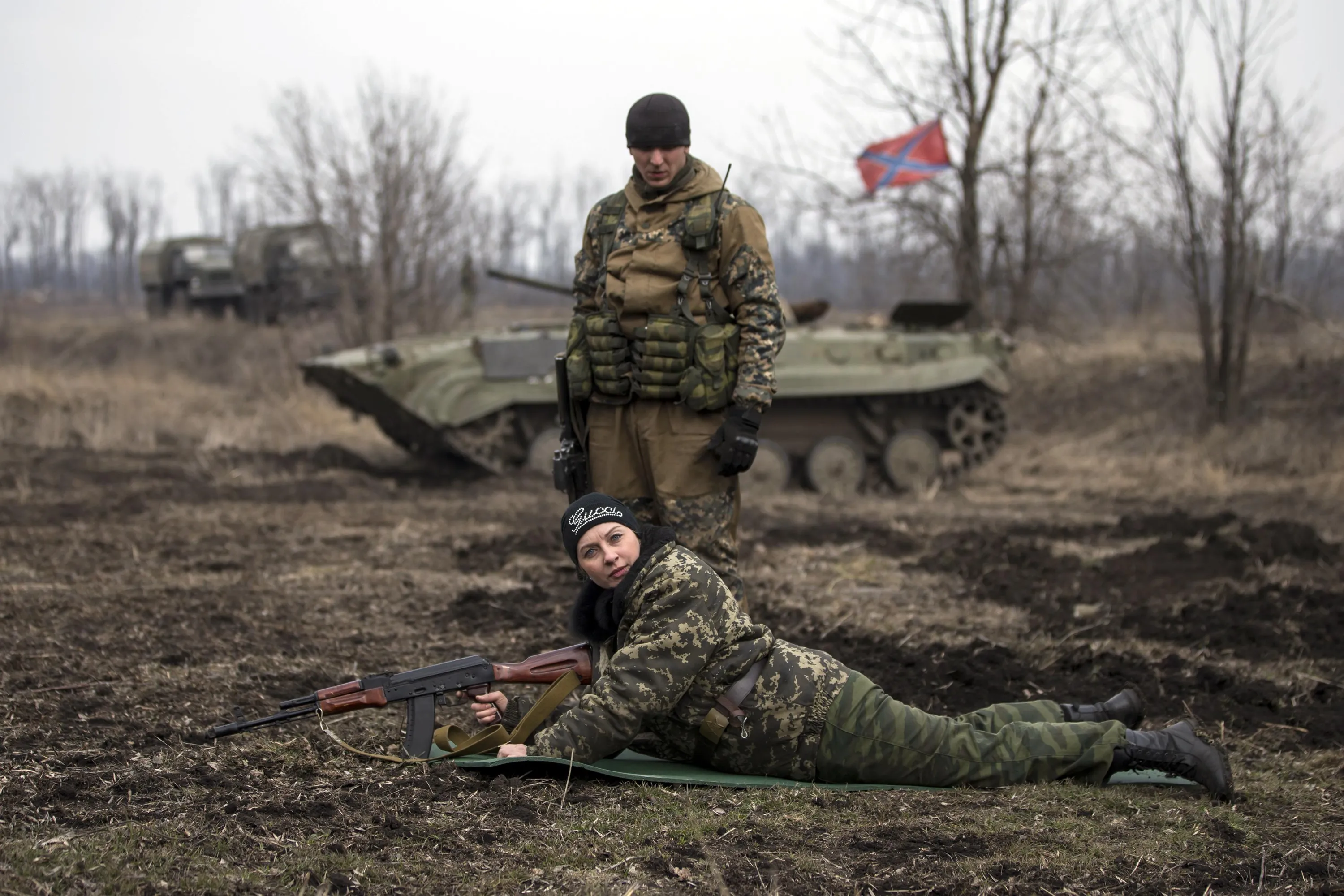 Настоящая информация о войне на украине. Ополчение ДНР 2015.