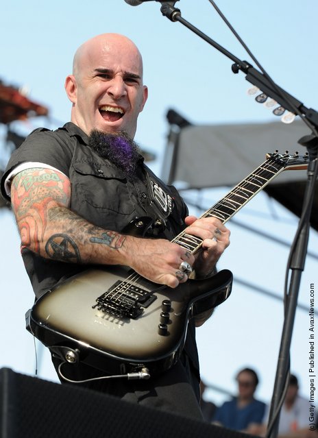 Musician Scott Ian of Anthrax