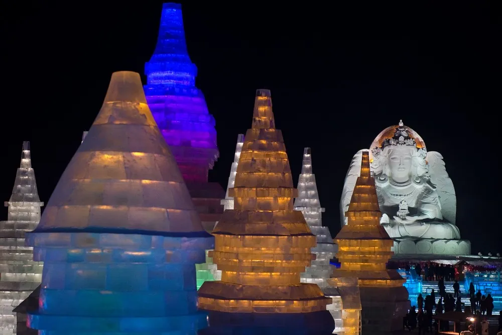 Day 2 of Harbin Ice and Snow Festival