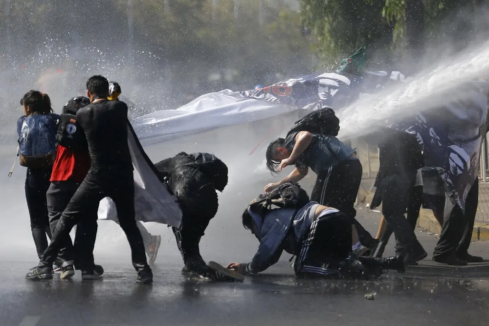 Mass Student Protest in Chile