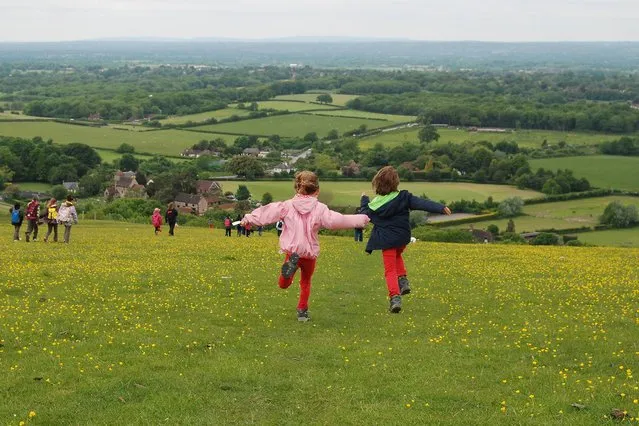 South Downs National Park. A diverse area of woodland, coasts and ancient towns, and also home to the stunning South Downs Way trail, this National Park has something for everyone. South Downs, the country’s newest national park stretches 70 miles across Sussex. (Photo by Rich Howorth)