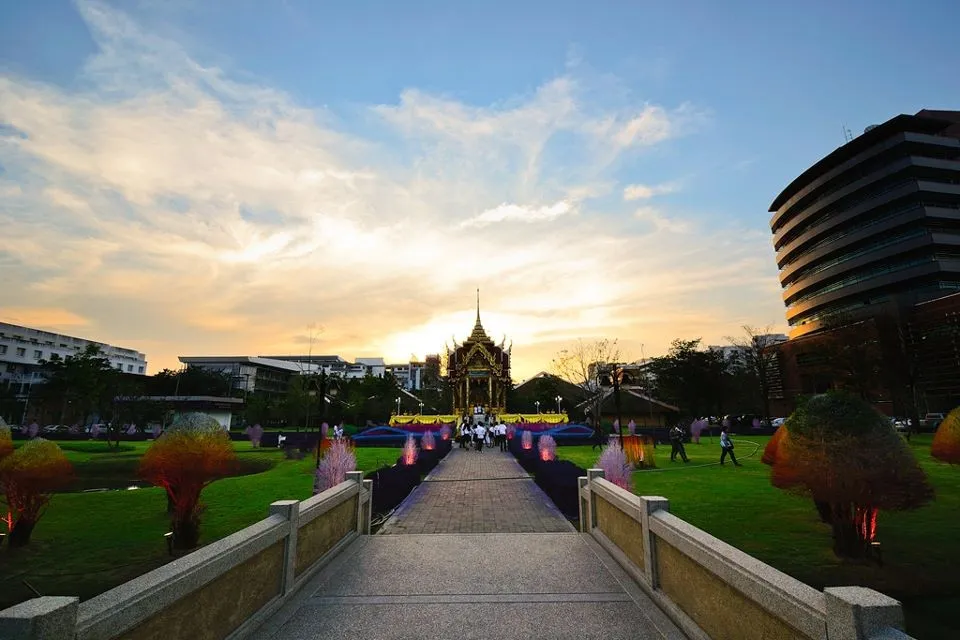 Colourful Campus of Thailand's Rangsit University