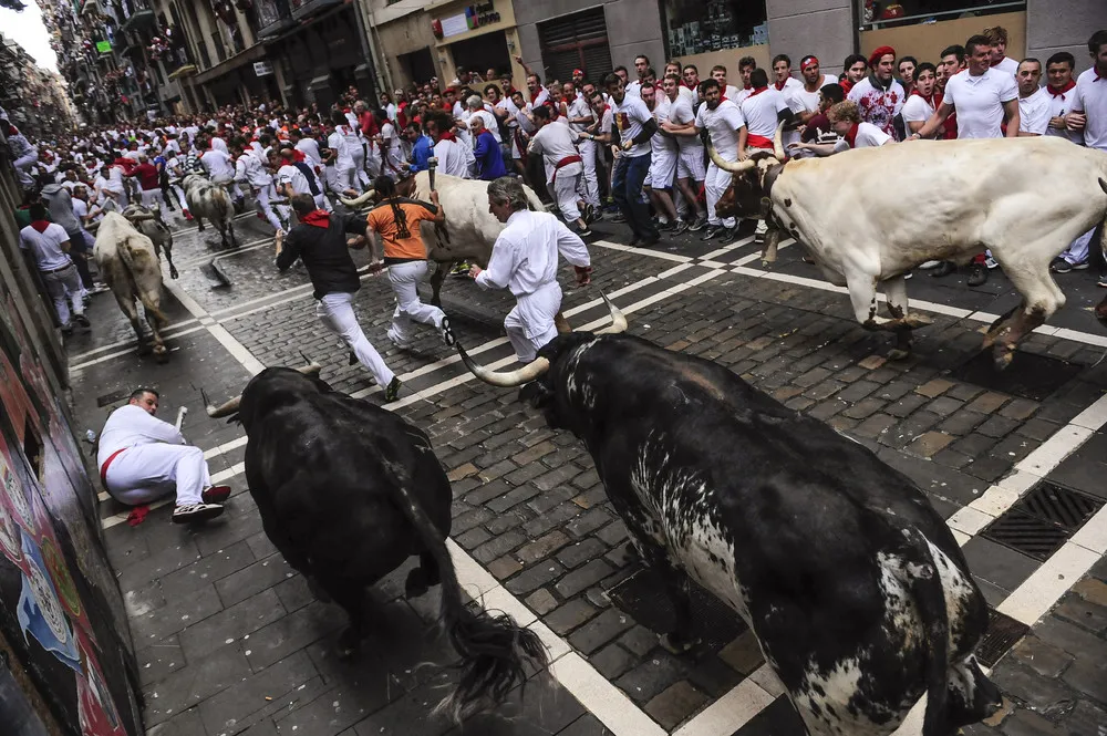 Running of the Bulls in Pamplona